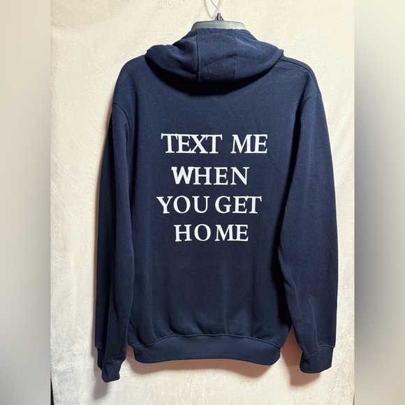 Lonely Ghost Midnight Blue Hoodie - Picture 3 of 3